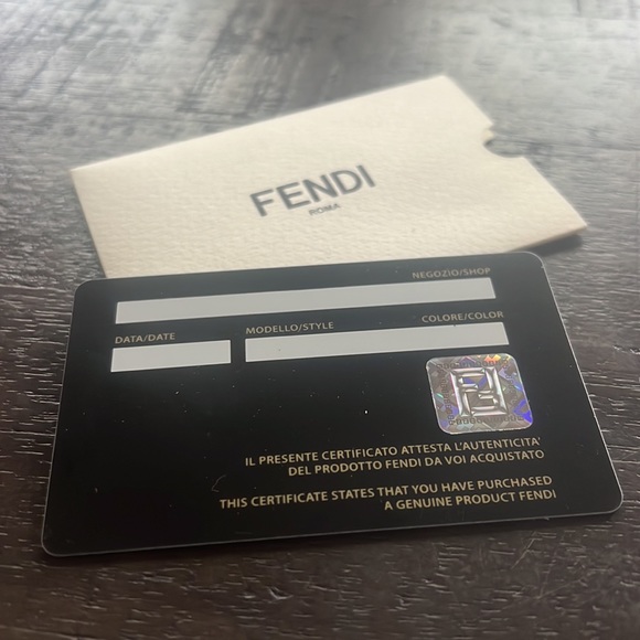 Fendi Black Sunglasses with Brown Lenses, FF M0001/S 807/70 - Picture 8 of 10